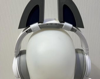 Wolf Kawaii Ears for Headphones / Headset for streaming anime cosplay