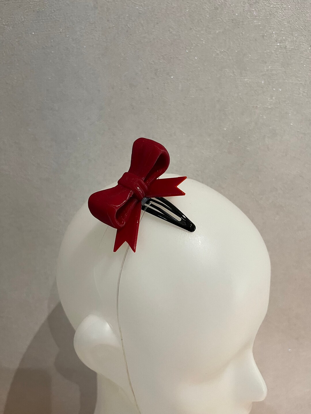 Manga Style Ribbon Ribbon Style 2 Hairclips for Streaming Anime Manga Cosplay - Etsy