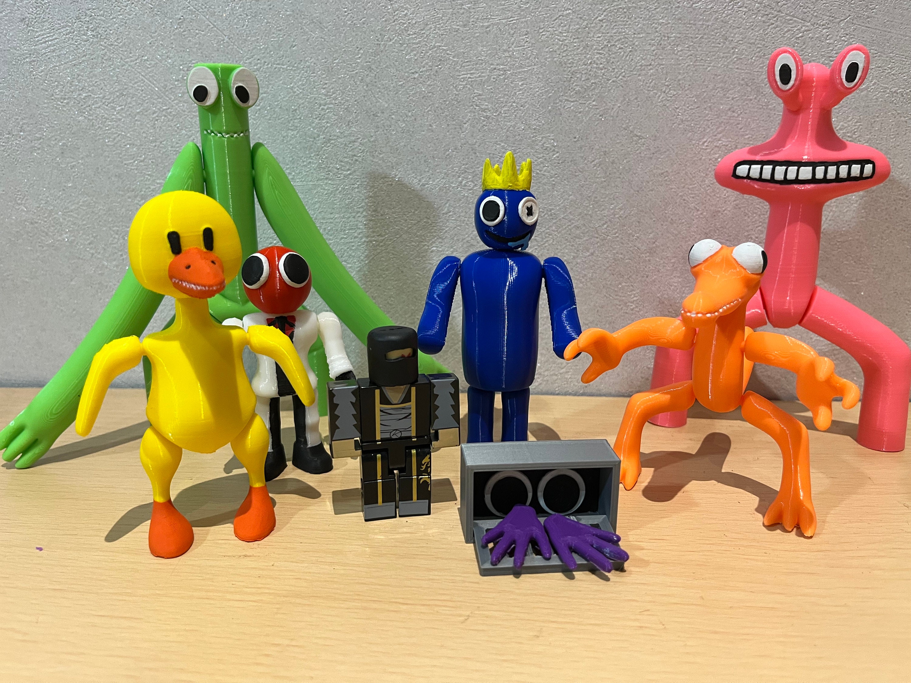 Roblox Rainbow Friends Figures 3D Printed -  Israel