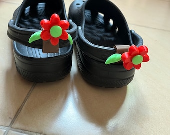 Flower spurs for Croc with many color selection
