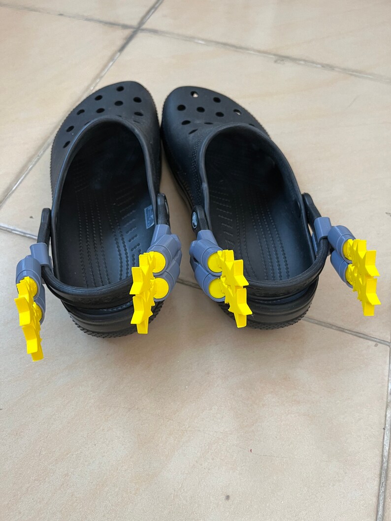 Twin Muffler Exhaust With Stars for Croc Etsy