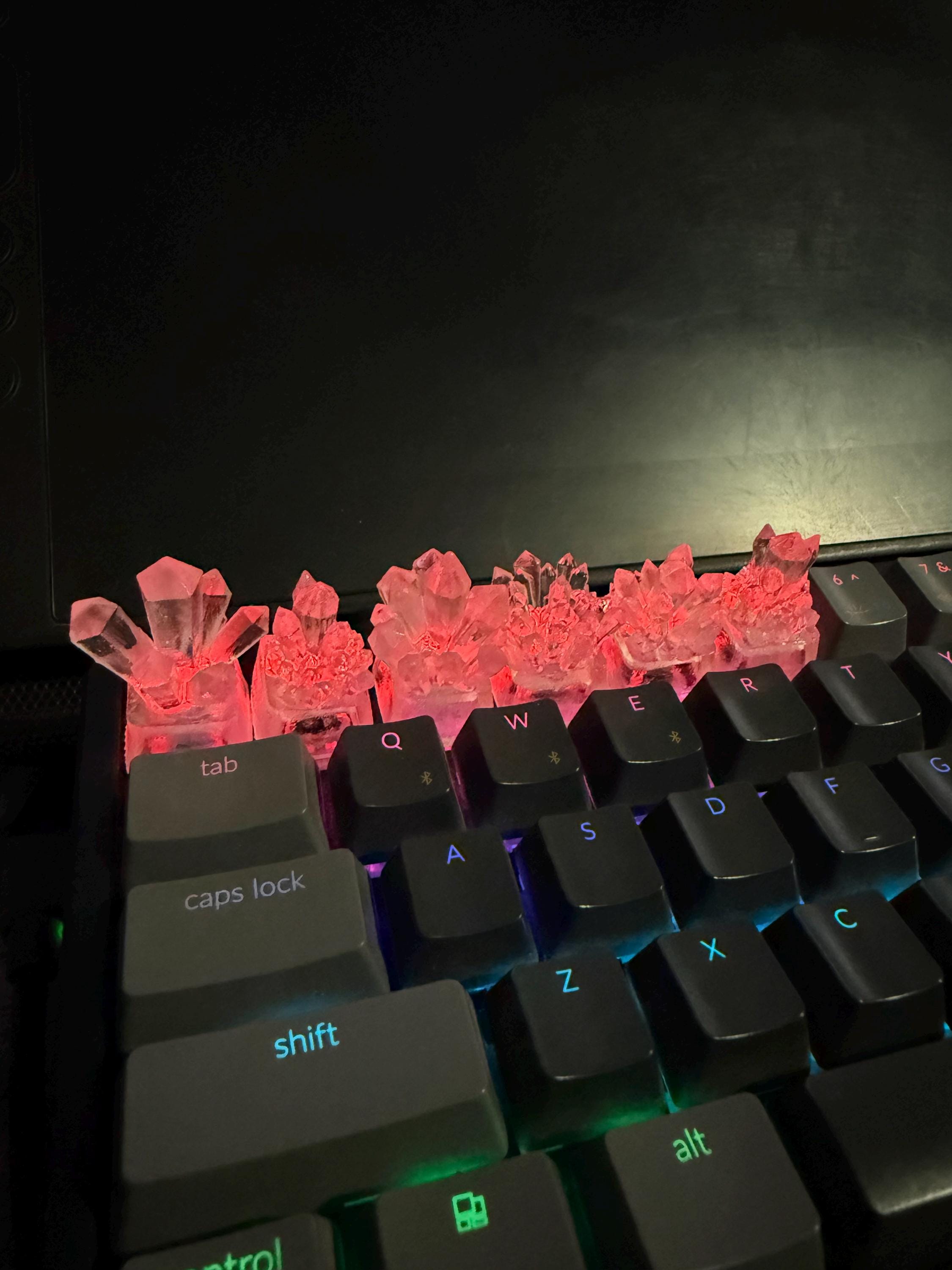 Clear Crystal Mechanical Keycaps 3D Printed - Etsy
