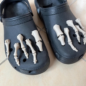Skeleton Toes Charm 3D prints for Croc with many color selection
