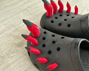 Demon Toes Charm 3d Printed for Croc
