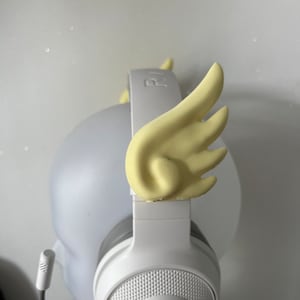 Cute Wing Pastel colors for Headphones / Headset for streaming anime cosplay