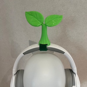 Sprout leaf for Headphones / Headset for streaming anime cosplay