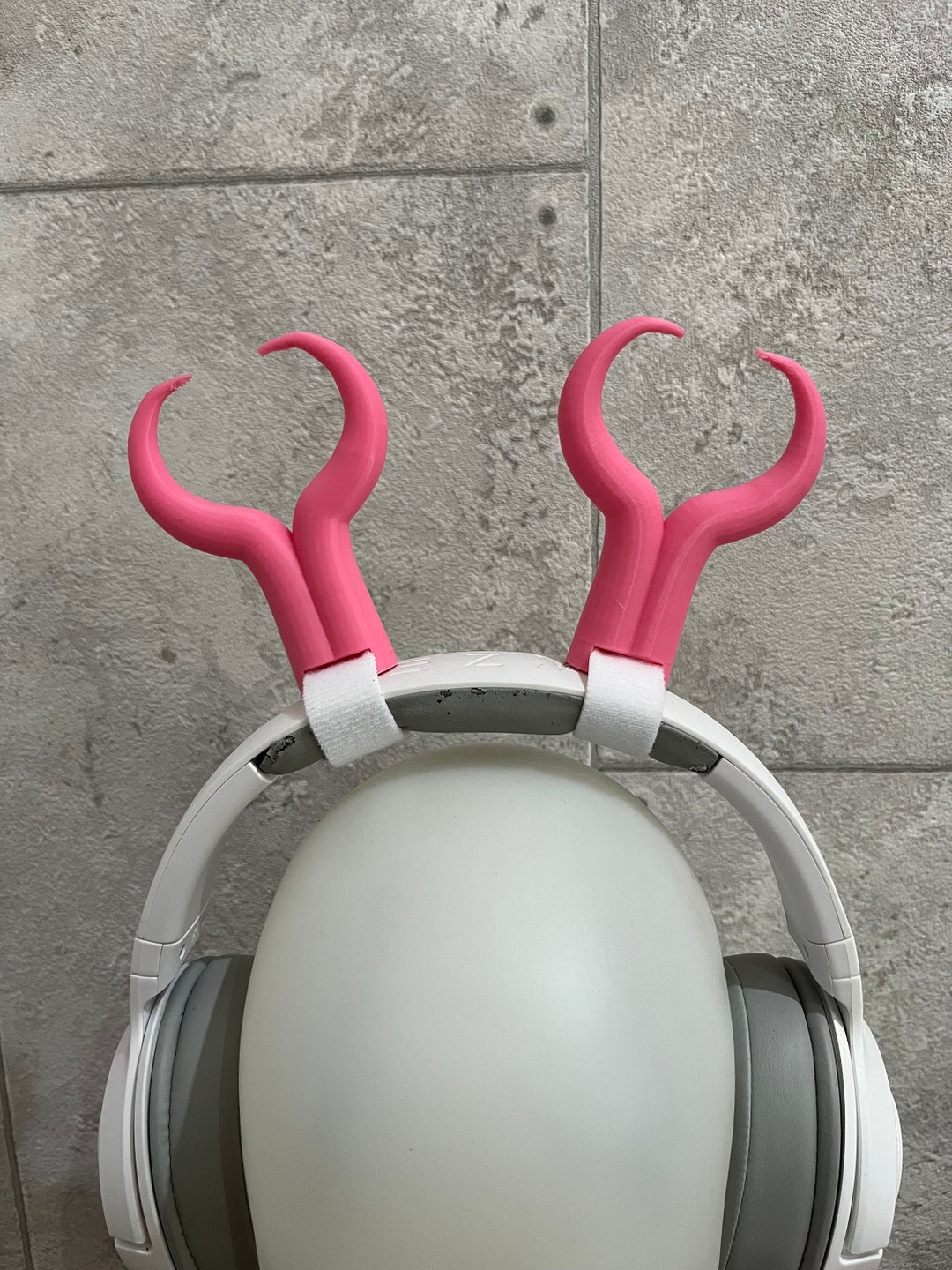 Devil Heart Horns for Headphones / Headset for Streaming Anime Cosplay ...