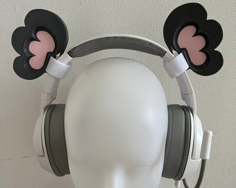 アニメコスプレのストリーミング用ヘッドホン/ヘッドセット用コアラ耳