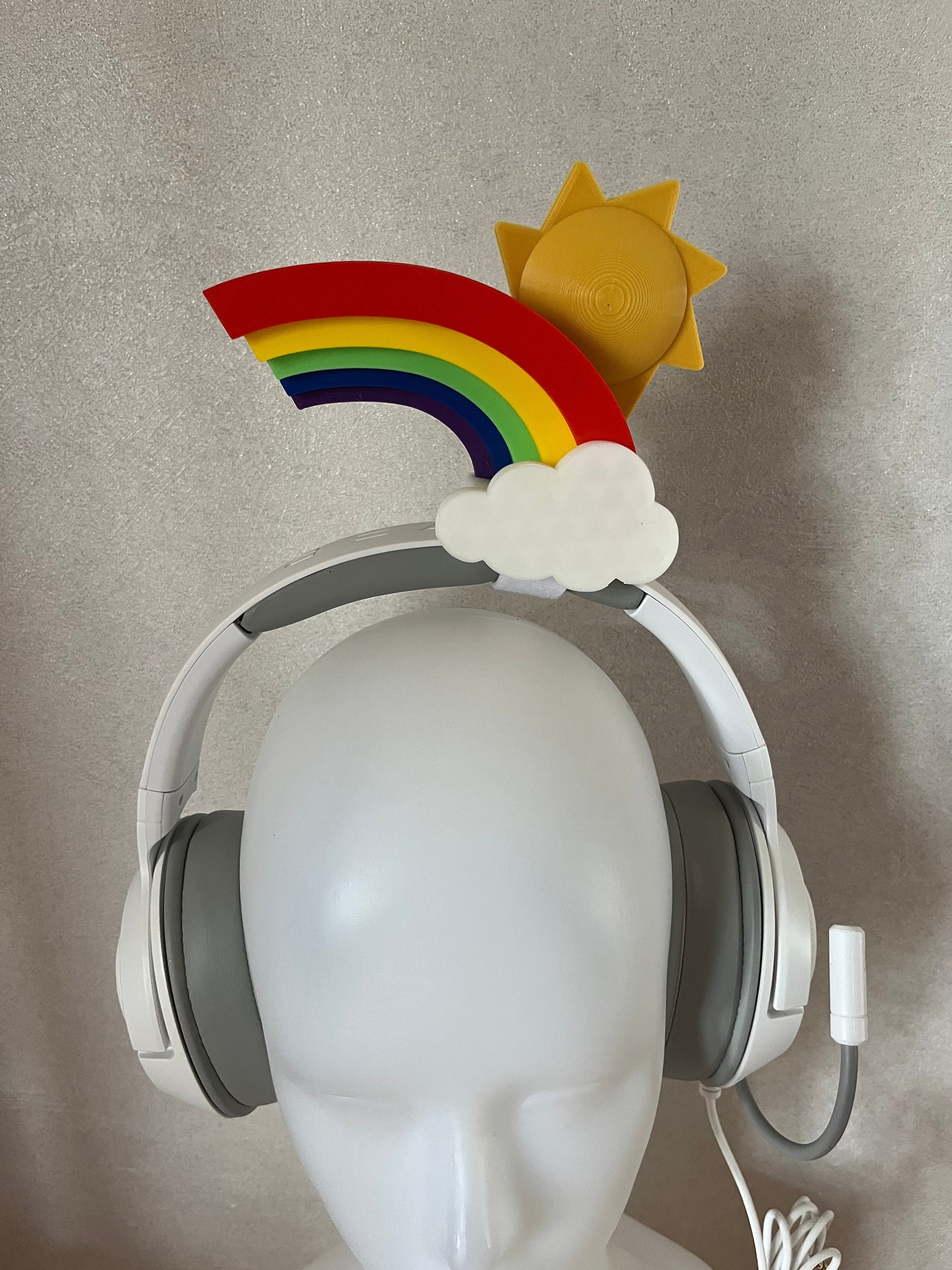 Rainbow Sunny Day for Headphones / Headset for Streaming Anime - Etsy Ireland Rainbow Sunny Day for Headphones / Headset for Streaming Anime - Etsy Ireland