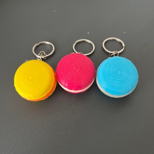Macaron Keychain 3D Printed for Gifts - Etsy