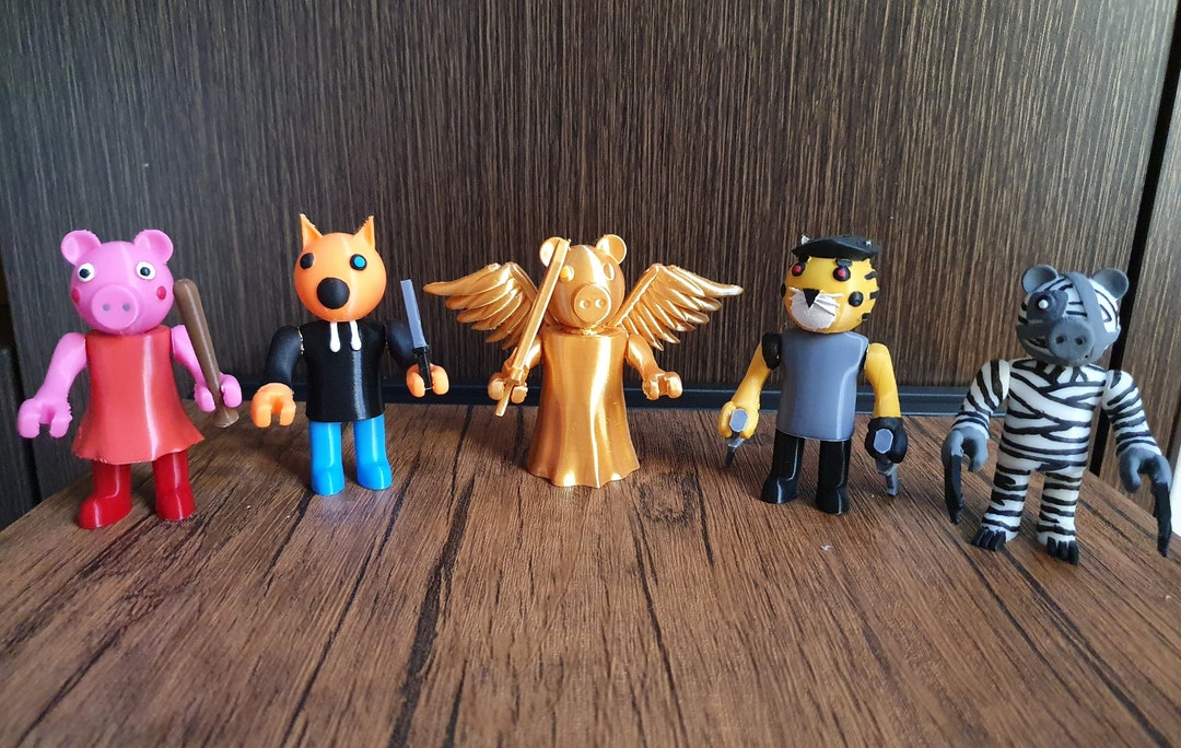 Gold Piggy, Penny, Foxy, Tigry Uniform, Kamosi Fullbody Figures - Etsy