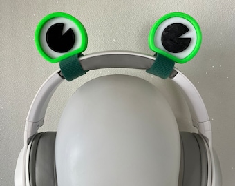 Flat Frog Eyes for Headphones / Headset for game fun streaming anime cosplay