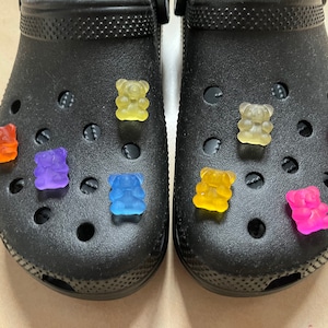 ONE Sour Gummy Bear Shoe Charm // Handmade // Unique // Kawaii // Cute //  Queer // LGBTQIA 