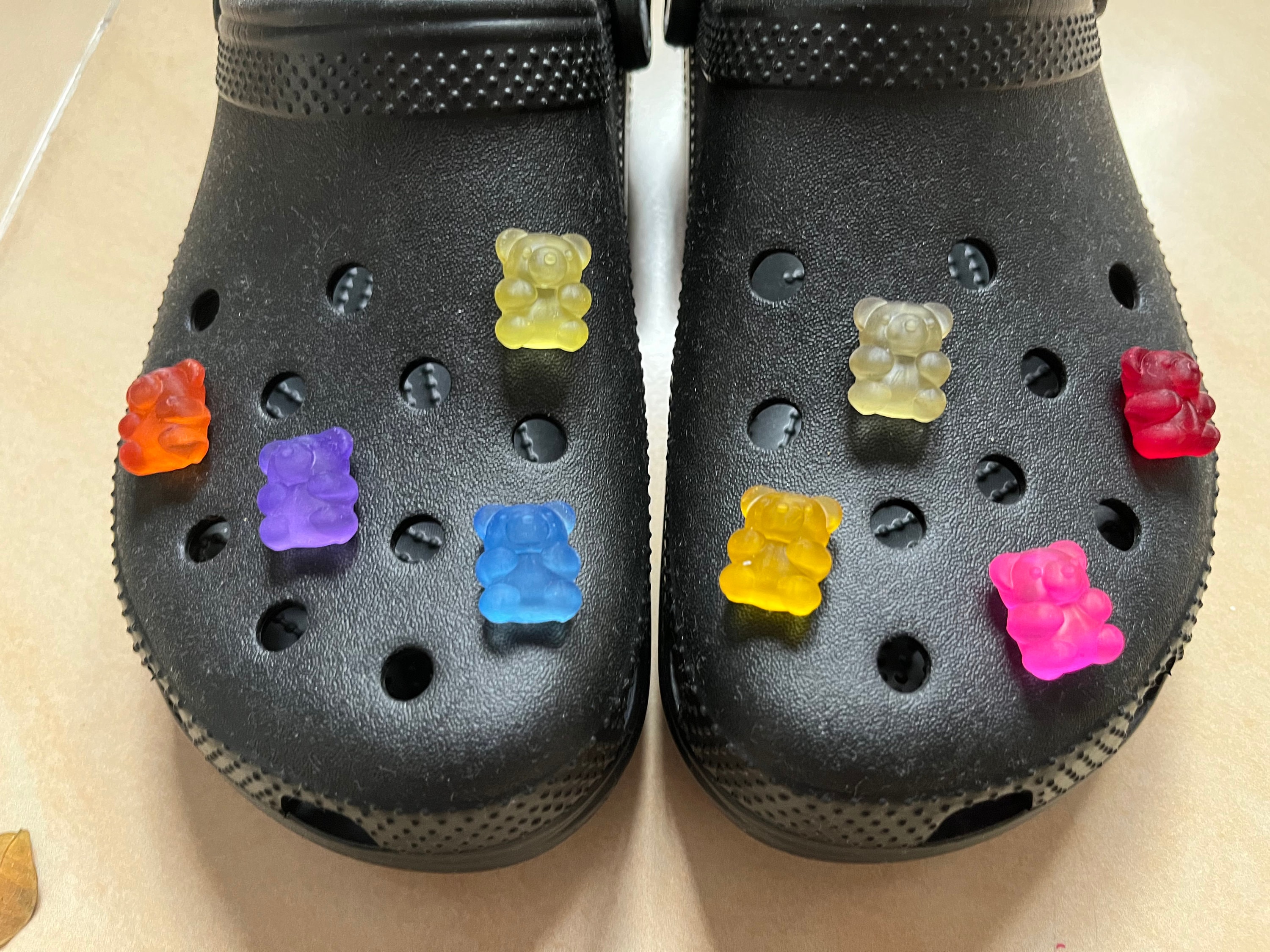 Large gummy bear crocs charms – ChayaCreates