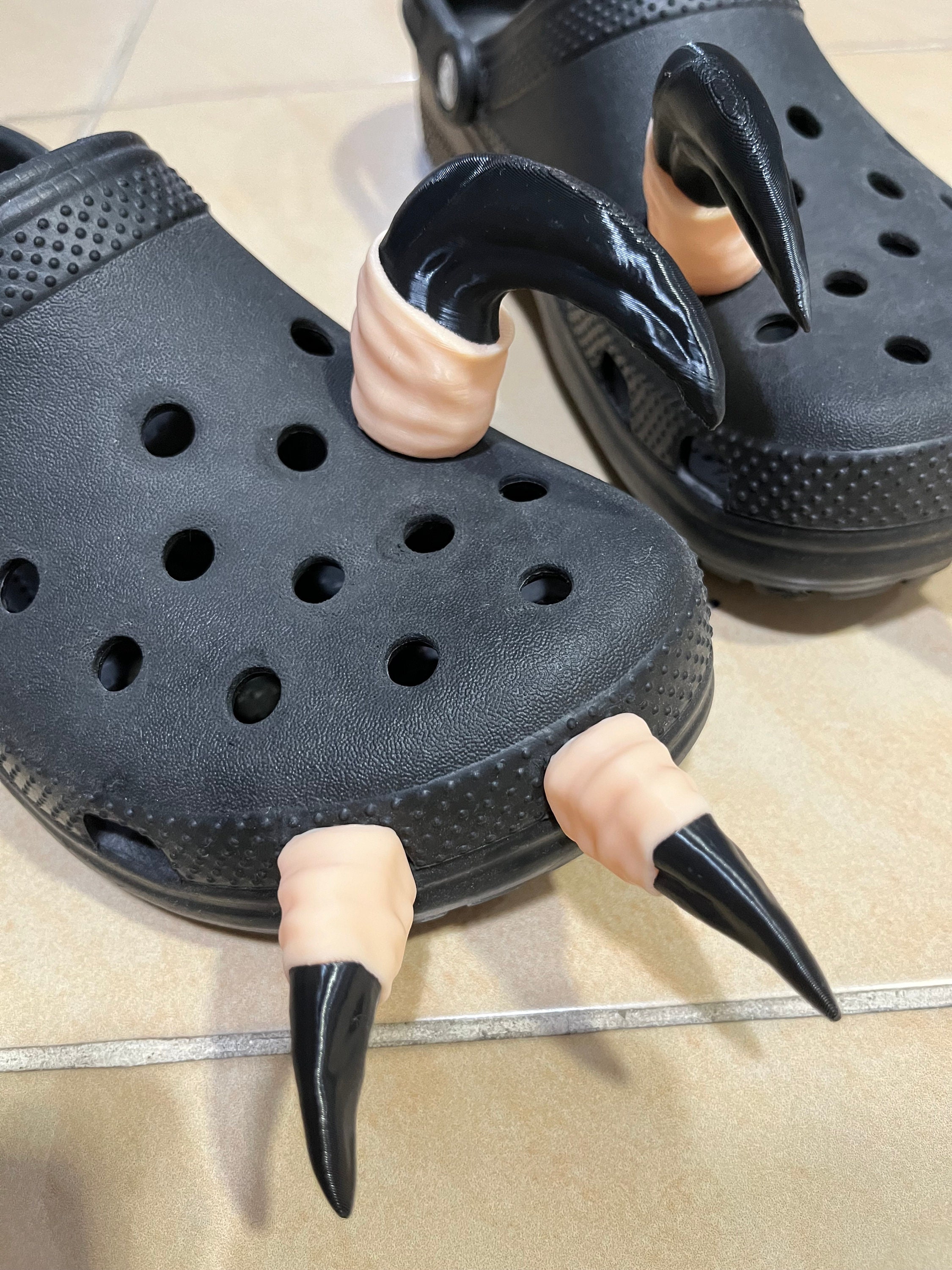 Slippers Rapter Raptor Claw 3dprint for Croc - Etsy
