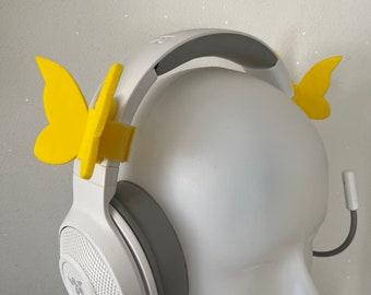 Big Butterfly for Headphones / Headset for streaming anime cosplay