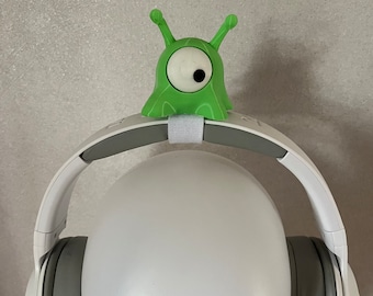 Brain Slug for Headphones / Headset for game fun streaming anime cosplay