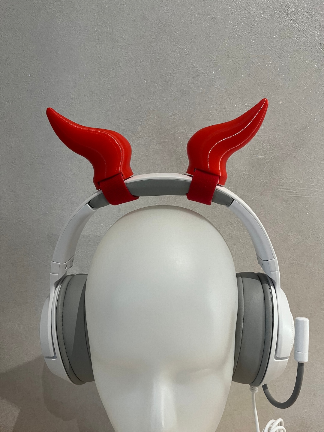 Bend Devils / Demon Horns for Headphones / Headset for Streaming Anime ...