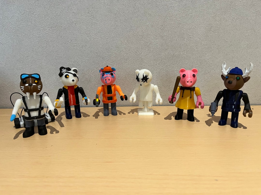 Gobi, Bremma, Dilitricio, Peb, Primo Piggy, Walious figuras de