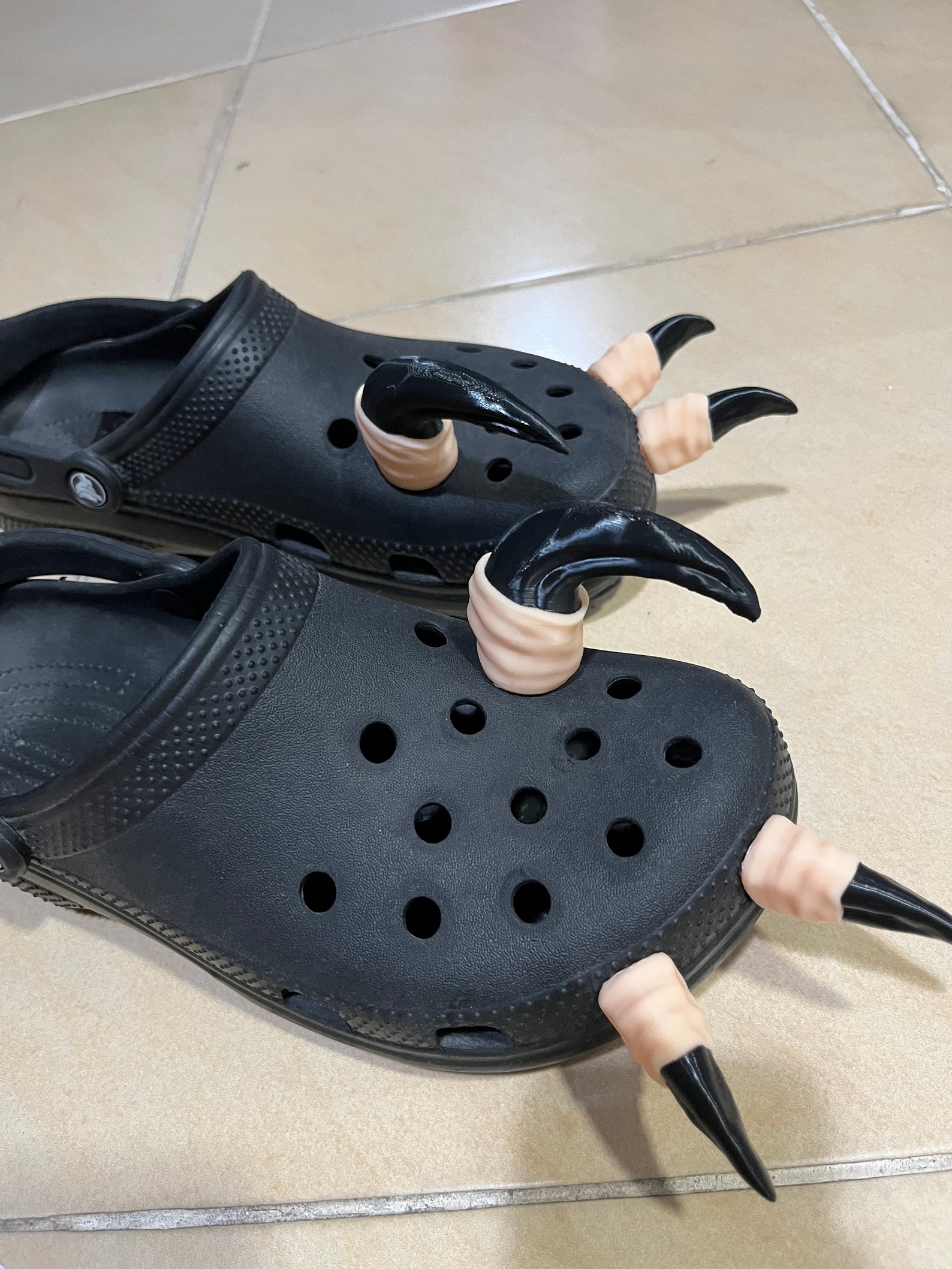 Slippers Rapter Raptor Claw 3dprint for Croc - Etsy