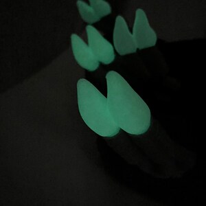 Twin muffler exhaust with Glow in the dark Flare for Croc