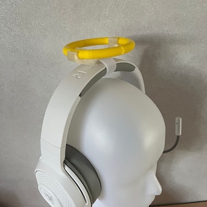 Ängelring för hörlurar/headset för spelkul streaming anime cosplay
