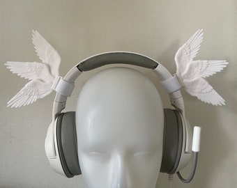 Three Angle Wings for Headphones / Headset for streaming anime cosplay