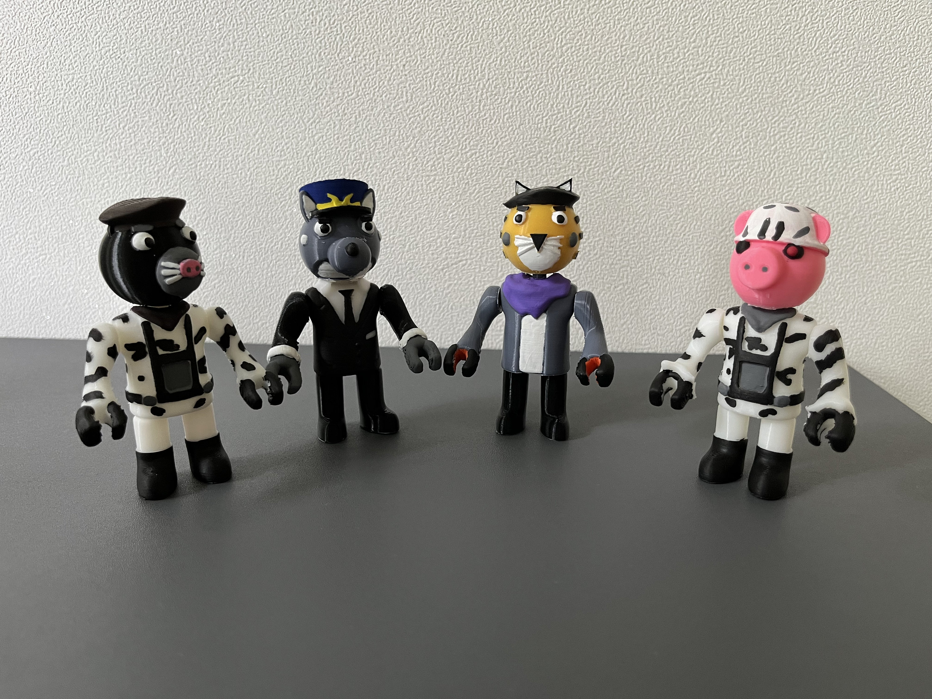 Piggy Toy Heads Piggy Toys fits Roblox and Lego Bodies 