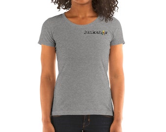 Junkshow Logo - Damen Kurzarm T-shirt
