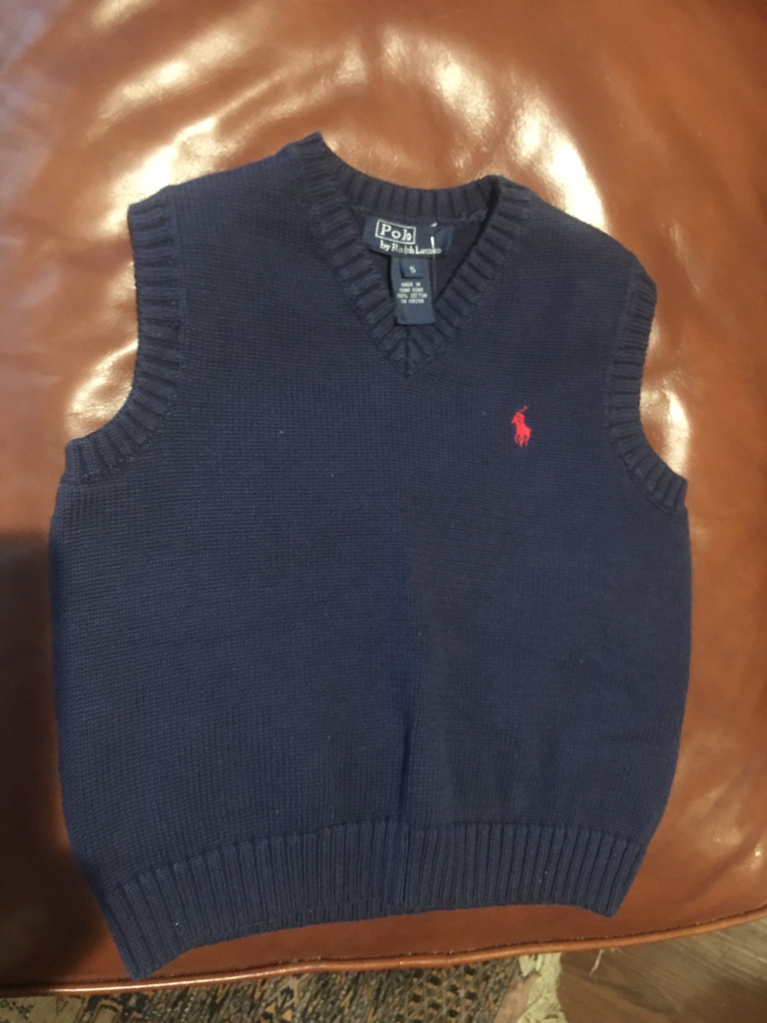 Vintage Ralph Lauren Polo Vest Boys Classic Cotton Great for | Etsy