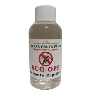 Bug Off Mosquito Repellent, Organic, Non-Toxic, Vegan, Child Safe