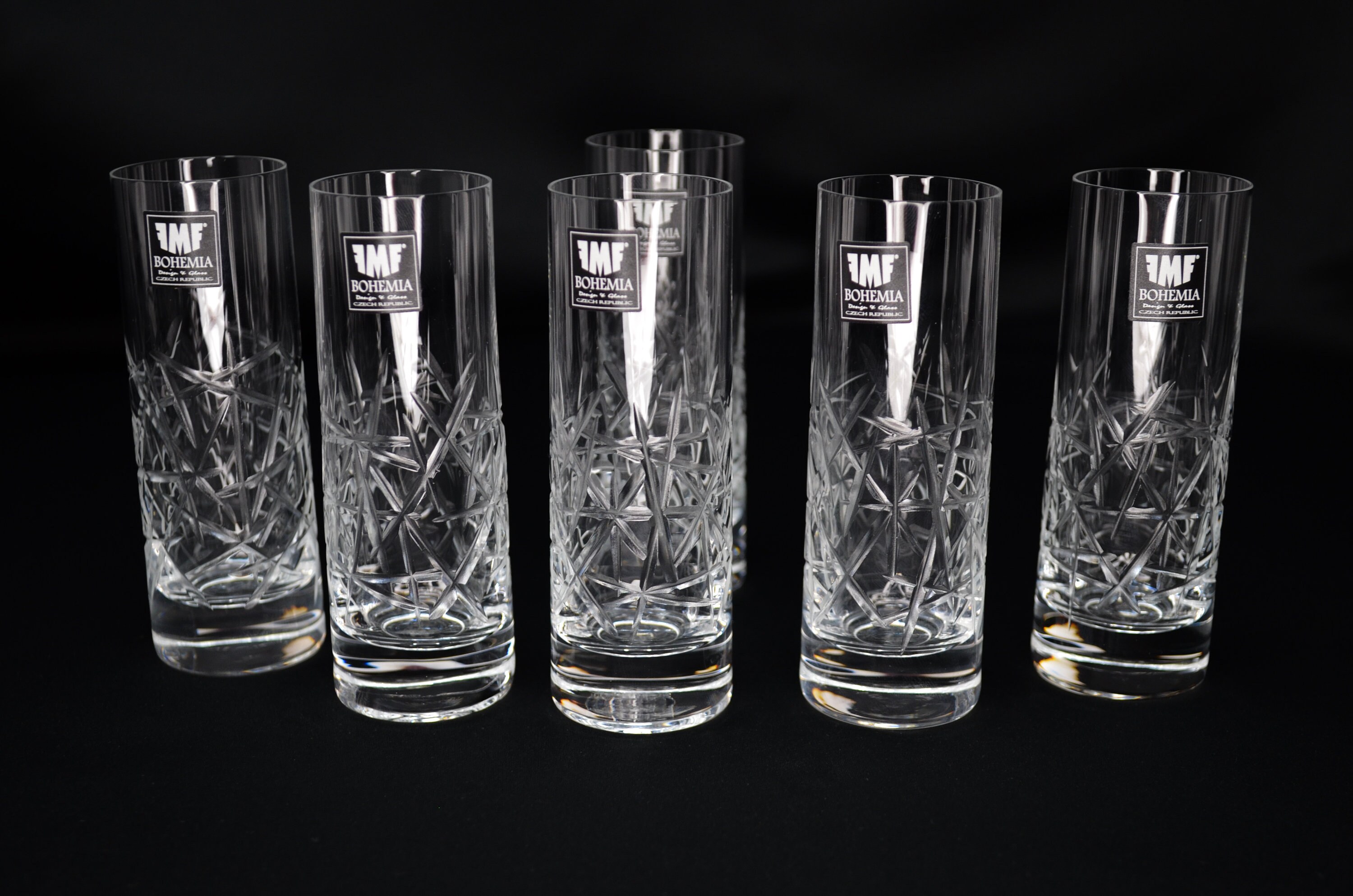 Decanter Tequila shot glasses set of 16 Crystal Glass Vodka Etsy