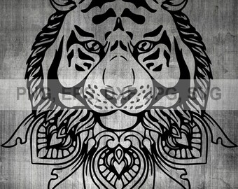Tiger Mandala Etsy