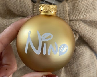 Boule de Noël personnalisée