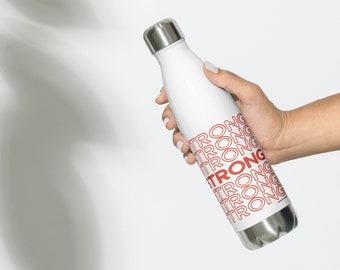 STRONG Stainless Steel Water Bottle