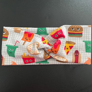 Junk Food - Wide Turban Twist Knot Headband