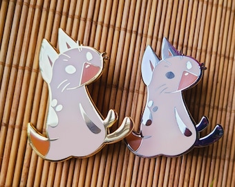 Palico Pin - Gold & Silver Plated Hard Enamel Pin