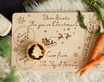 Santa / Father Christmas eve treat board