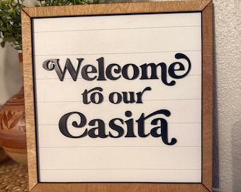 Welcome to our Casita Sign