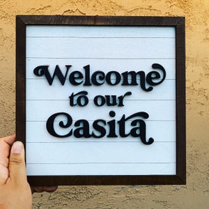 Bienvenido a nuestro letrero de Casita