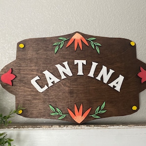 Cantina Bar Sign