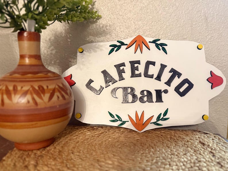 Cafecito Bar Sign image 4