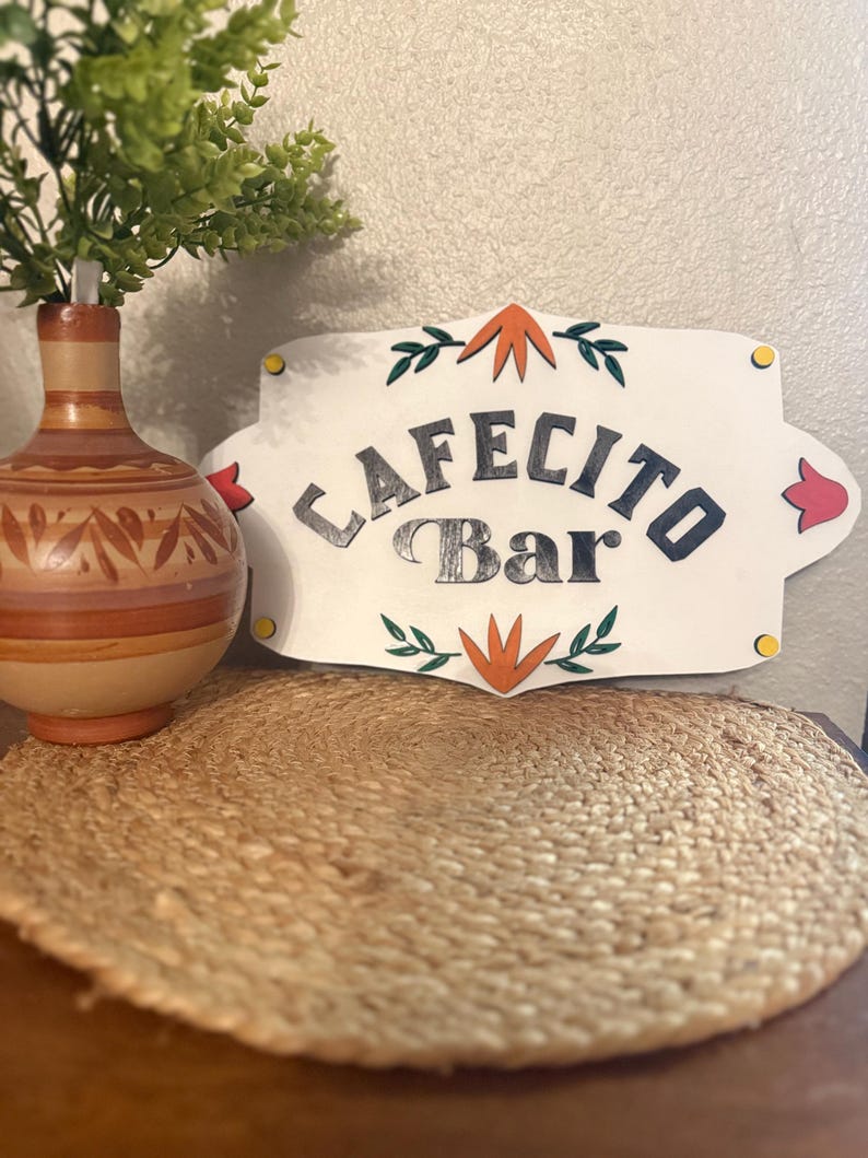Cafecito Bar Sign image 5