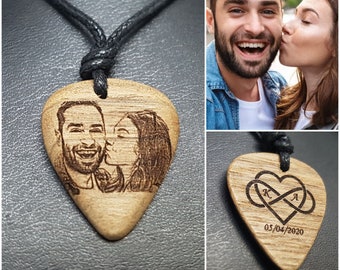Valentines Day Gift Idea, Gift for Her, Gift for Him, Custom Necklace or Keychain With Your Favorite Photo, Personalized photo gifts