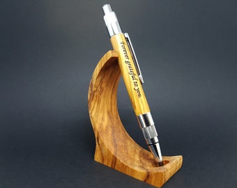 Luxurious Wooden Ballpoint Pen, Doctor Gift, Lawyer Premium Wood Pen, Corporate Gift, Personalized Engraved Wooden Pen, Wooden Pen Stand
