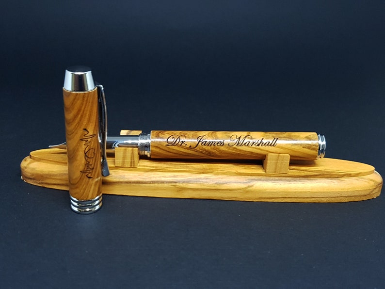 Fountain pen, Handcrafted pen, handmade pen, base for a pen,  wooden pens and base, Wooden base, Personalized Pen, luxury personalized gifts, gift for a doctor, gift for a laywer, gift for a writer, wooden pen, wooden base, personalized gift ideas