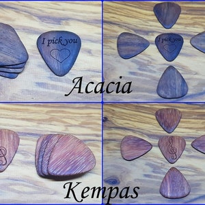 Gift for Mandolin Player, Pick for Mandolin, Mandolin Instrument, Handmade Wooden Mandolin Pick, Personalized Pick, Custom Wooden Pick image 8