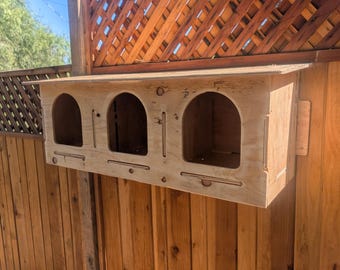 Chicken Nesting Box kit - 3 Hole - XL
