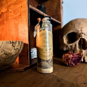 Handcrafted The Morrigan Offering Bottle | Dark Goddess Devotional