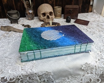 Sea Witch Grimoire | Book of Shadows | Handmade Journal | Notebook | Journal